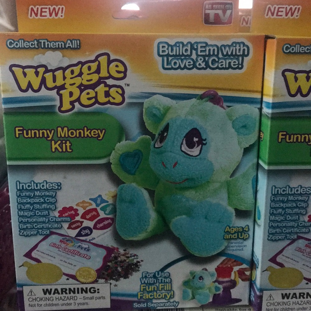 Wuggle Pets - Funny Monkey Kit